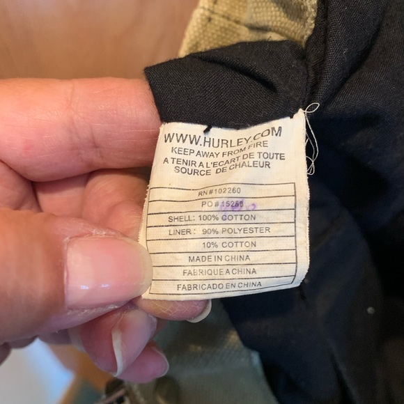 Hurley medium canvas tote with embroidered handles - Picture 6 of 14